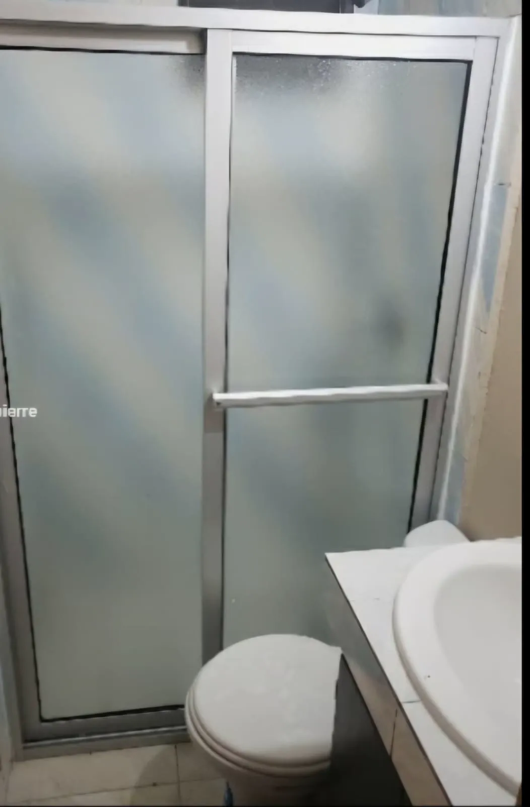 Cabine de Douche en Verre Dépoli